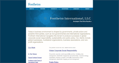Desktop Screenshot of fontheim.com