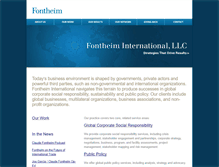 Tablet Screenshot of fontheim.com